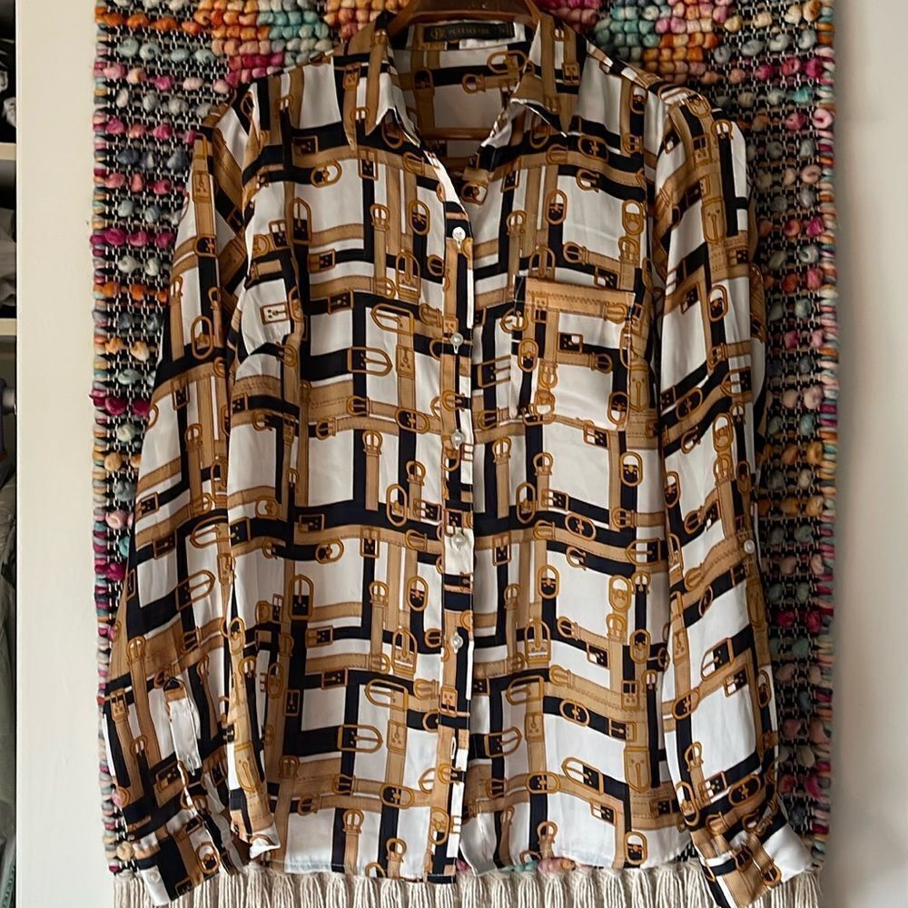 Great blouse by Outback Red.  Machine washable